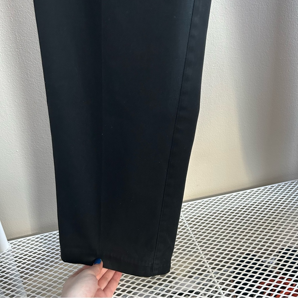 ⭐️ BUNDLE of 2 Haggar Clothing men’s straight fit premium no iron black pants - Picture 8 of 11